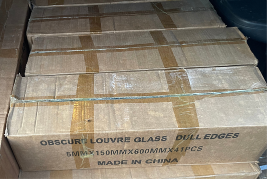 Verre imprimée 0,60m